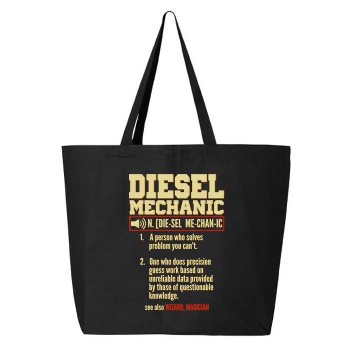 Diesel Mechanic 25L Jumbo Tote