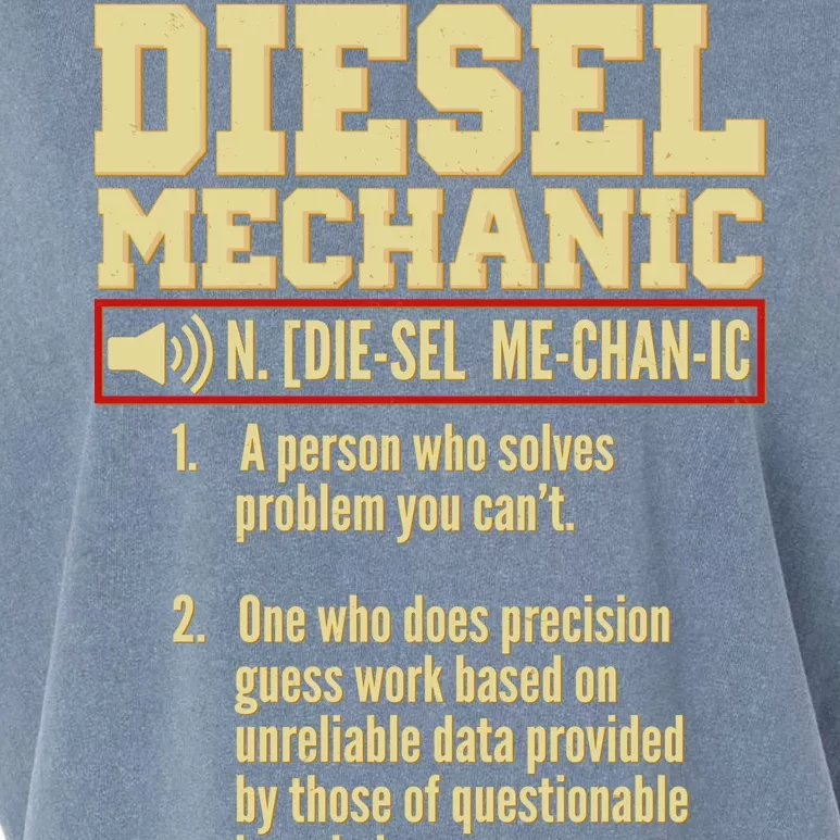 Diesel Mechanic Garment-Dyed Women's Muscle Tee