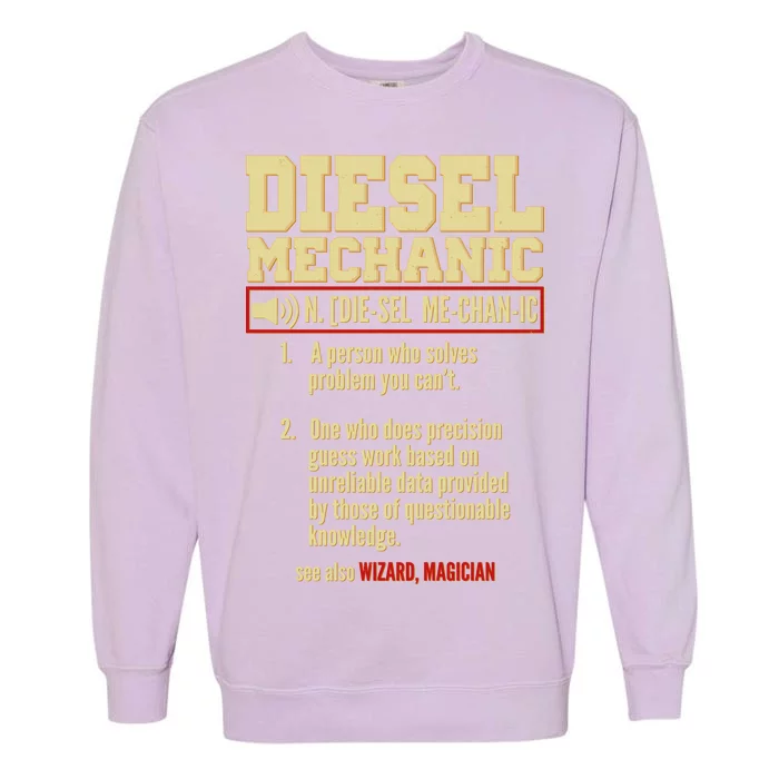 Diesel Mechanic Garment-Dyed Sweatshirt