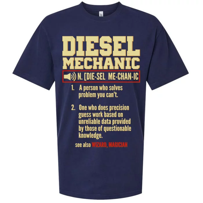 Diesel Mechanic Sueded Cloud Jersey T-Shirt