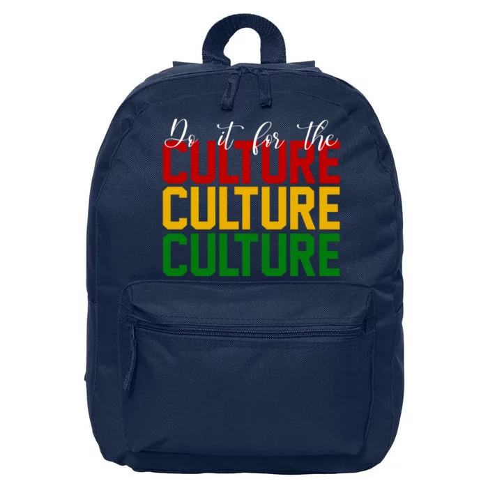 Do It For The Culture African American Pride 16 in Basic Backpack