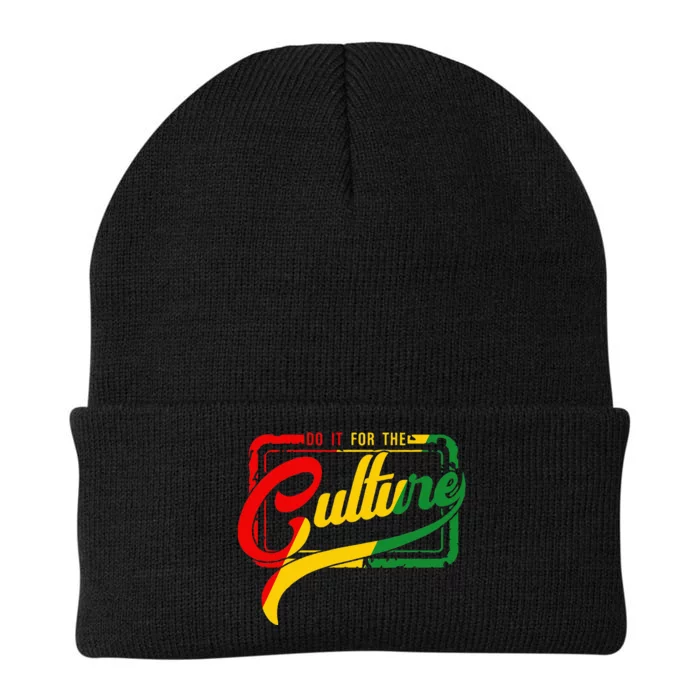 Do It For The Culture Black History Junteenth Freeish 1865 Knit Cap Winter Beanie