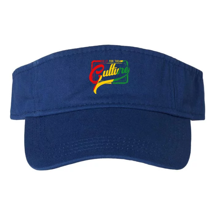 Do It For The Culture Black History Junteenth Freeish 1865 Valucap Bio-Washed Visor