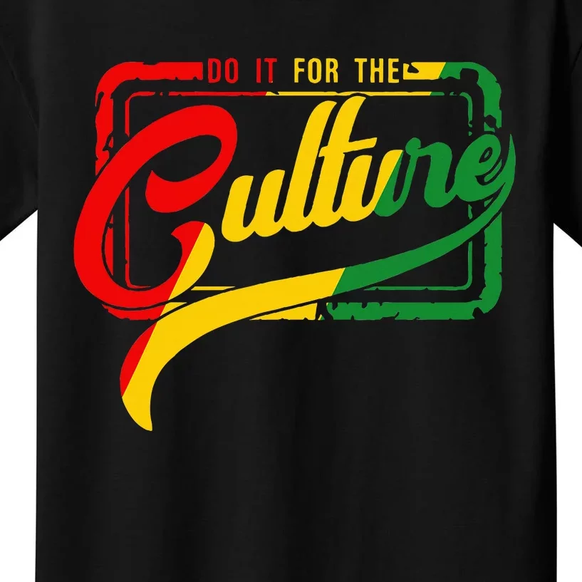 Do It For The Culture Black History Junteenth Freeish 1865 Kids T-Shirt