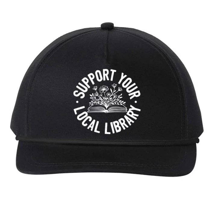 Design Ideas For Book Lovers Reading And Book Worm Snapback Five-Panel Rope Hat