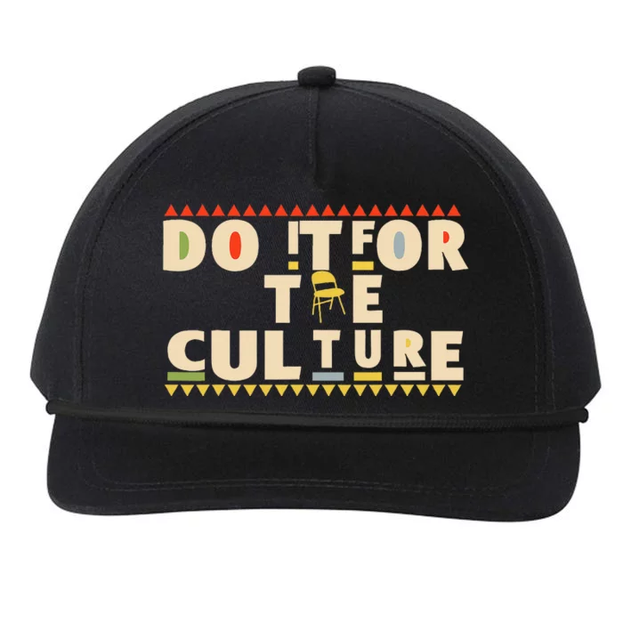 Do It For The Culture Brawl Alabama Montgomery Chair 2023 Snapback Five-Panel Rope Hat