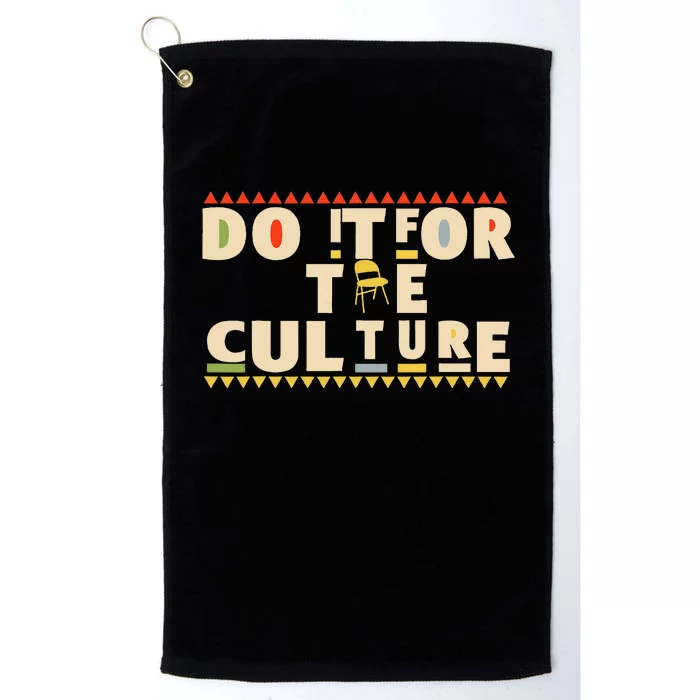 Do It For The Culture Brawl Alabama Montgomery Chair 2023 Platinum Collection Golf Towel