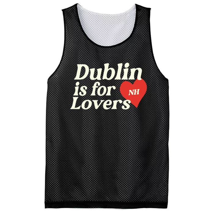 Dublin Is For Lovers Niall Horan Mesh Reversible Basketball Jersey Tank