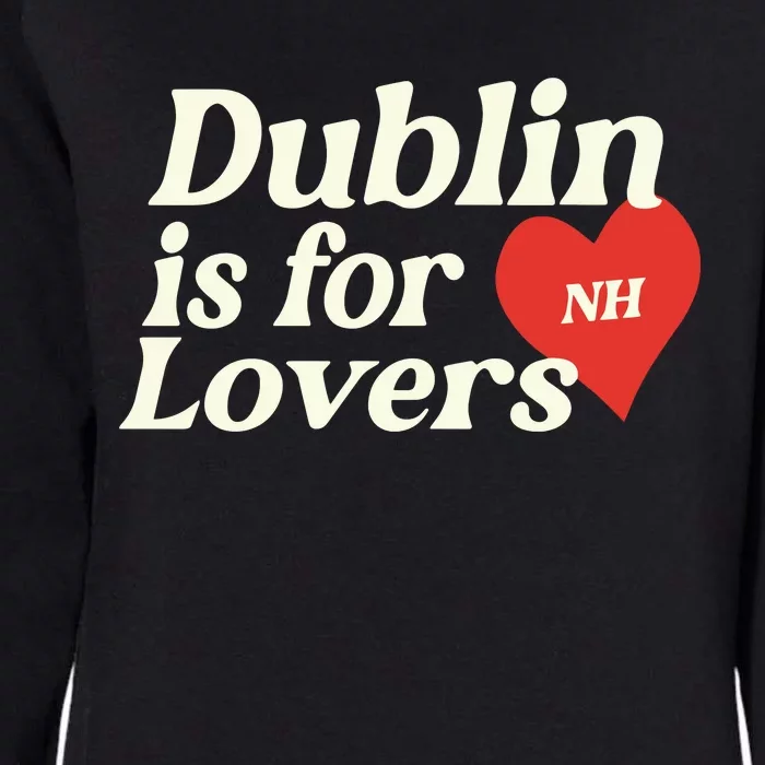 Dublin Is For Lovers Niall Horan Womens California Wash Sweatshirt