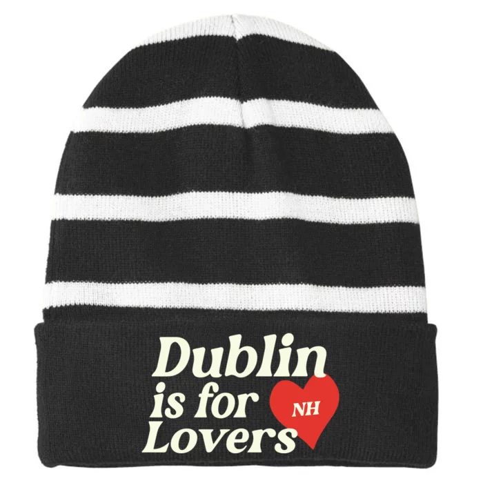 Dublin Is For Lovers Niall Horan Striped Beanie with Solid Band