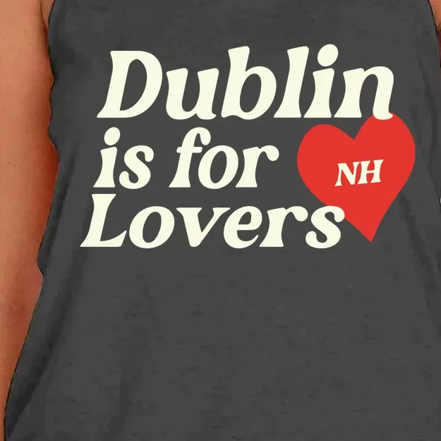 Dublin Is For Lovers Niall Horan Women's Knotted Racerback Tank