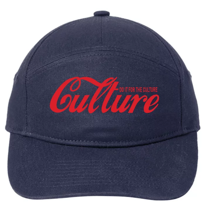 Do It For The Culture For Black History Month Gift 7-Panel Snapback Hat