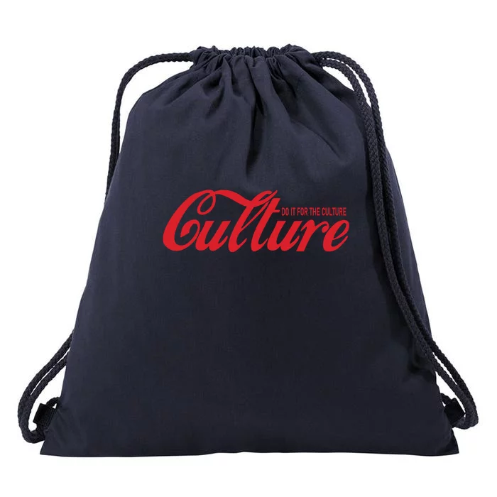 Do It For The Culture For Black History Month Gift Drawstring Bag