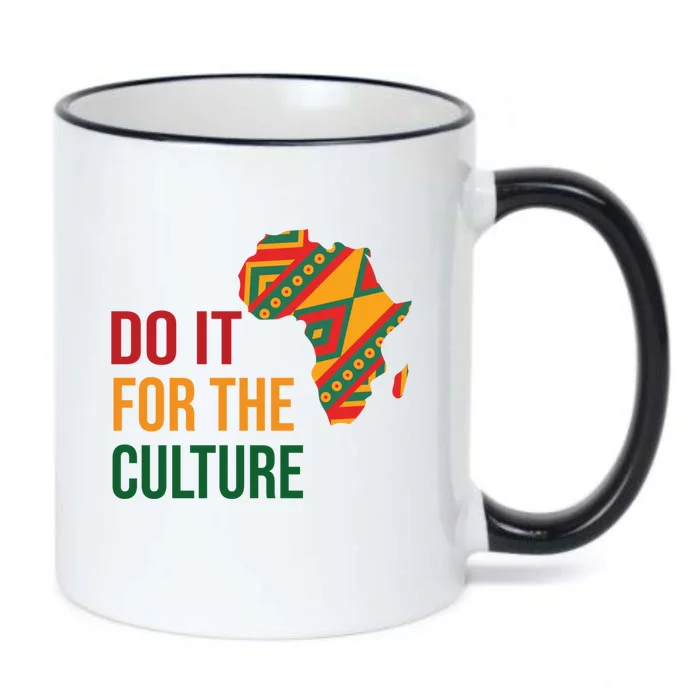 Do It For The Culture Afro Melanin Queen Black History Month Gift Black Color Changing Mug