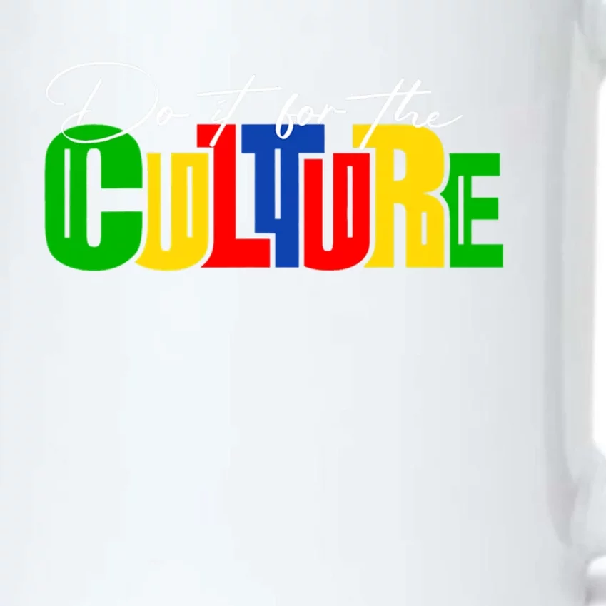 Do It For The Culture Black History Month African Roots Afro Gift Black Color Changing Mug