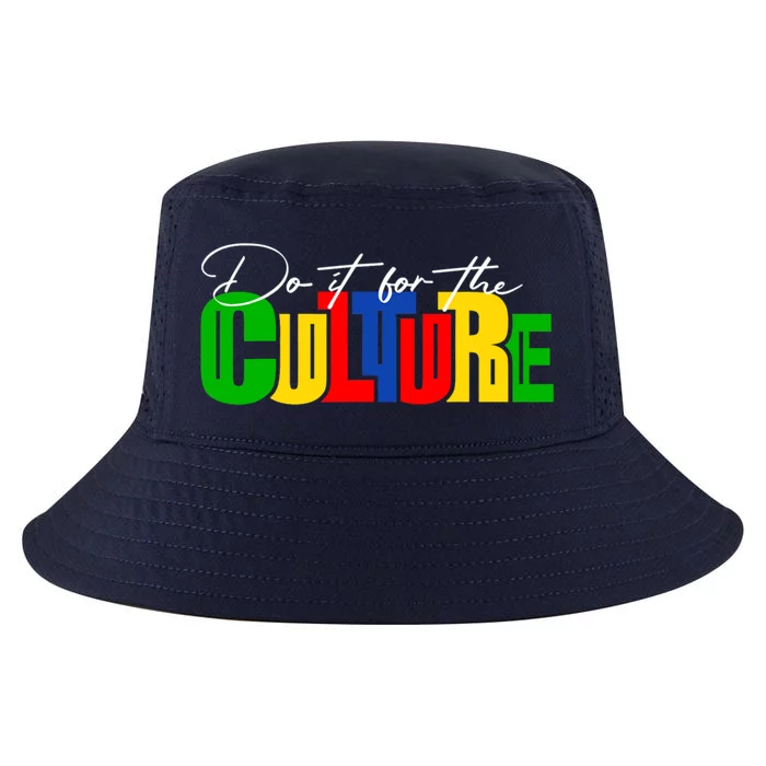 Do It For The Culture Black History Month African Roots Afro Gift Cool Comfort Performance Bucket Hat