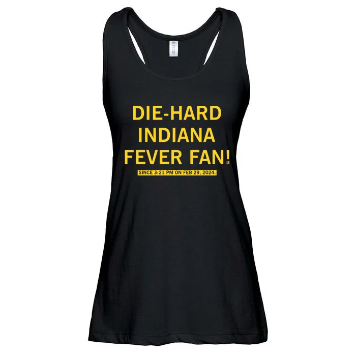 Diehard Indiana Fever Fan Ladies Essential Flowy Tank