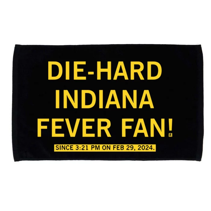 Diehard Indiana Fever Fan Microfiber Hand Towel