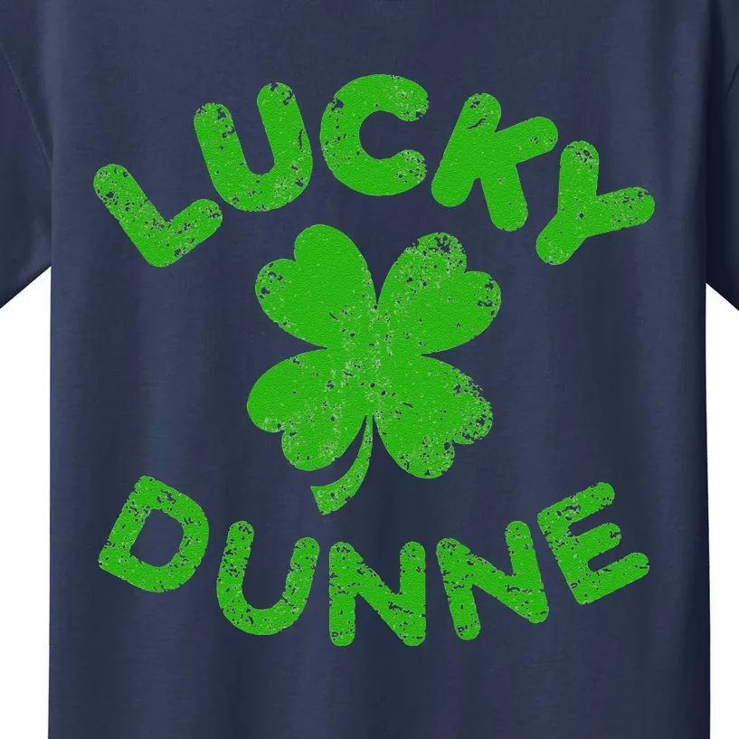 Dunne Irish Family Saint Patrick's Day Irish Dunne Kids T-Shirt