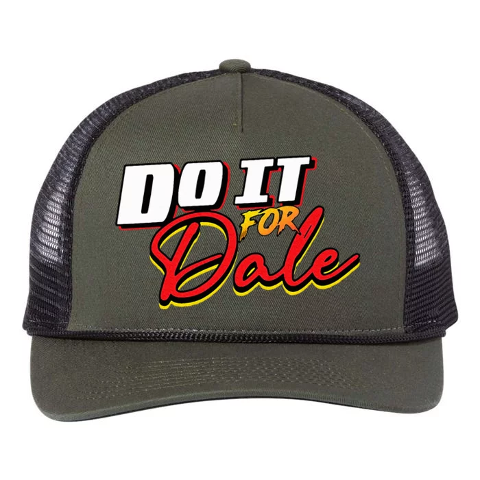 Do It For Dale Original Retro Rope Trucker Hat Cap