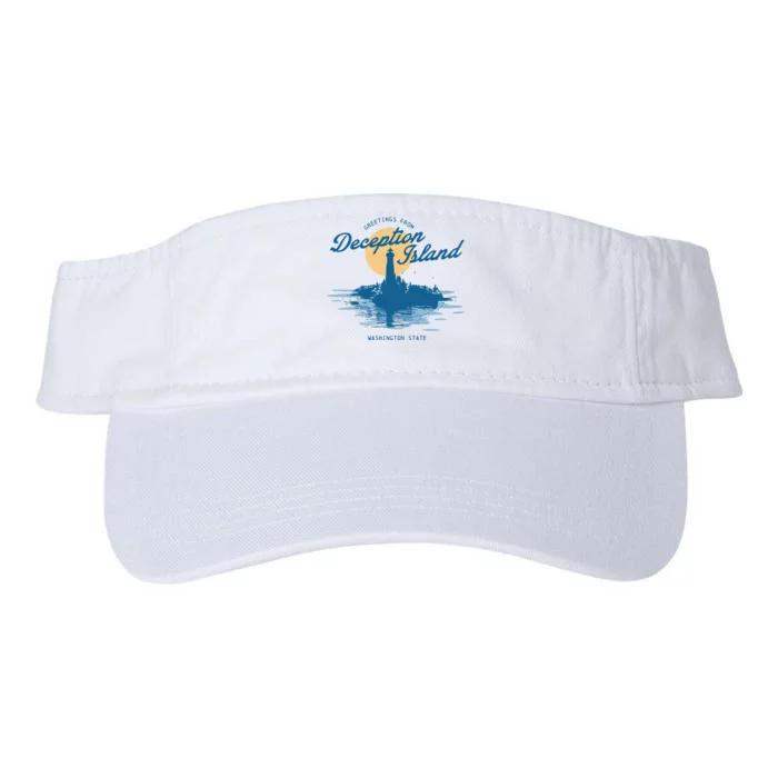 Deception Island Gamer Girl Graphic Valucap Bio-Washed Visor