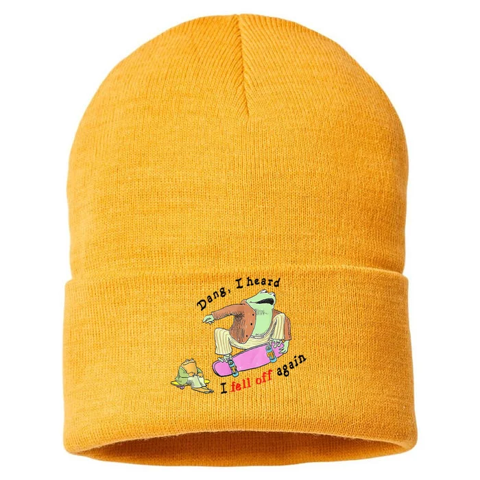 Dang I Heard I Fell Off Again Sustainable Knit Beanie