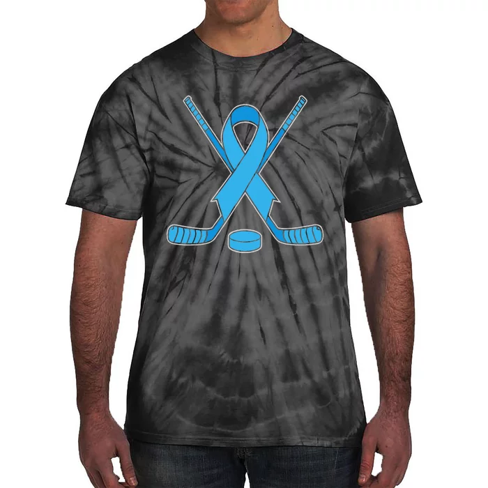 Diabetic Ice Hockey Diabetes Awareness Tie-Dye T-Shirt