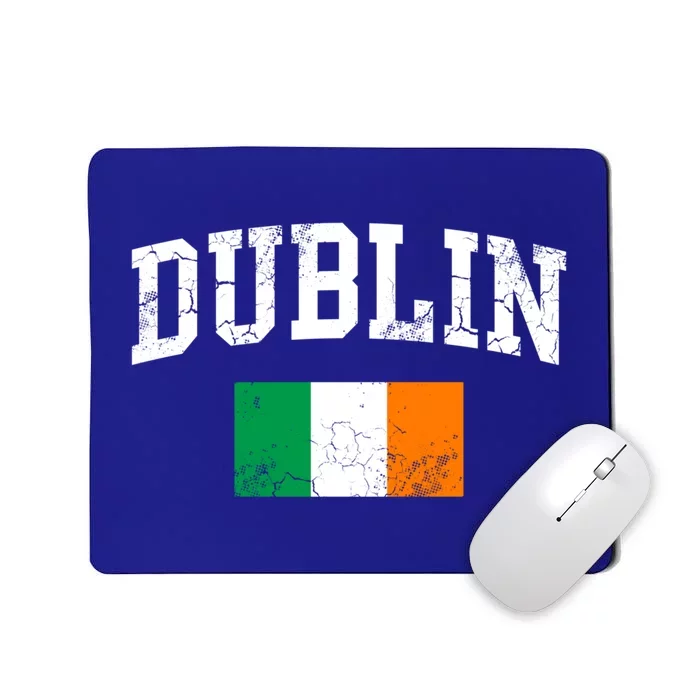 Dublin Ireland Irish Flag St Patrick's Day Men Women Kids Gift Mousepad