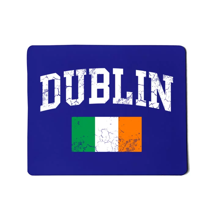 Dublin Ireland Irish Flag St Patrick's Day Men Women Kids Gift Mousepad