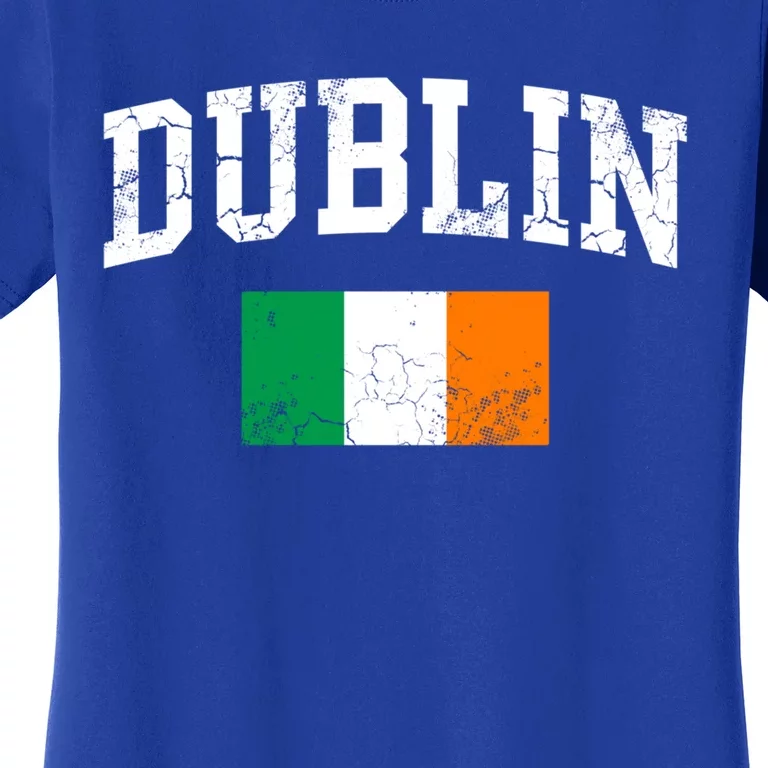 Dublin Ireland Irish Flag St Patrick's Day Men Women Kids Gift Women's T-Shirt