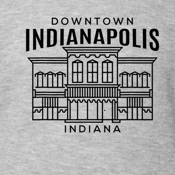 Downtown Indianapolis In Toddler Sweatshirt