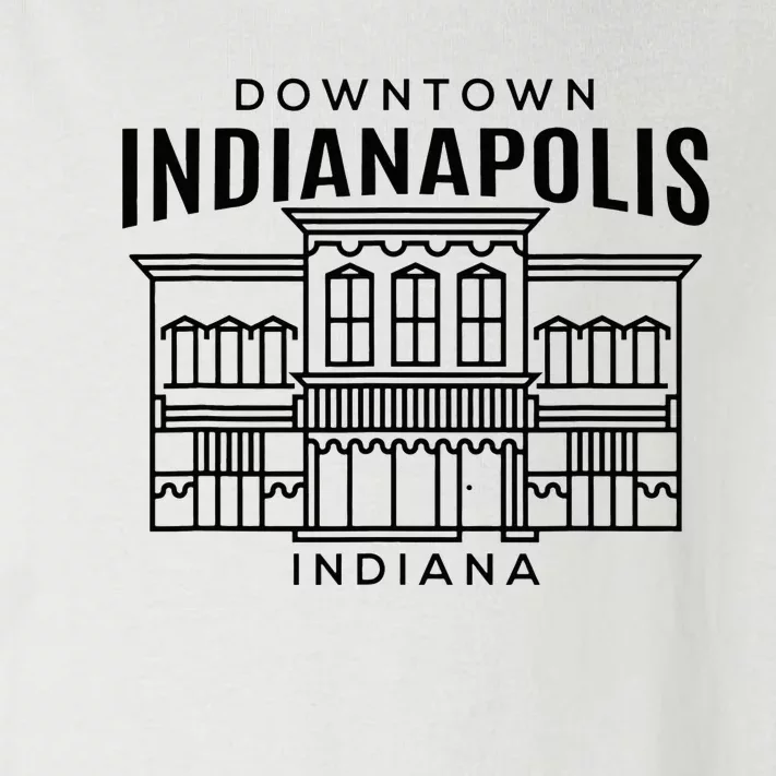 Downtown Indianapolis In Toddler Long Sleeve Shirt