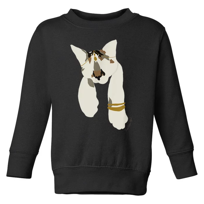 Desi Indian Kitten Cat Pet Graphic Toddler Sweatshirt