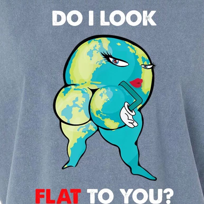 Do I Look Flat To You Anti Flat Thick Earth Garment-Dyed Women's Muscle Tee