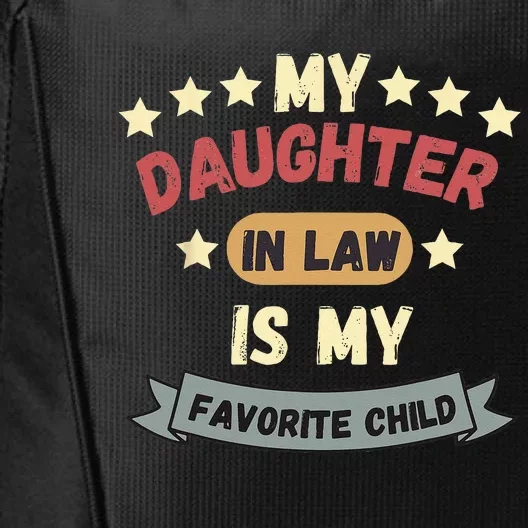 Daughter In Law Is My Favorite City Backpack