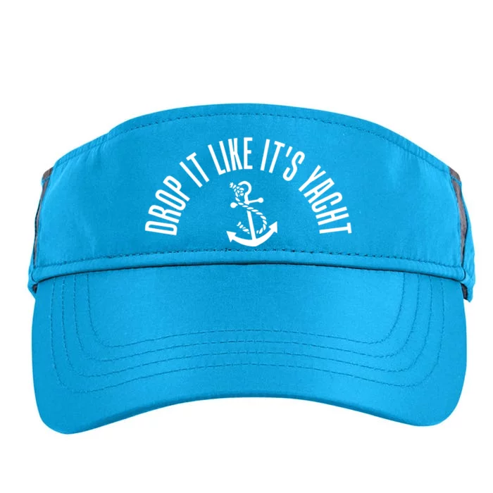 Drop It Like ItS Yacht Adult Drive Performance Visor