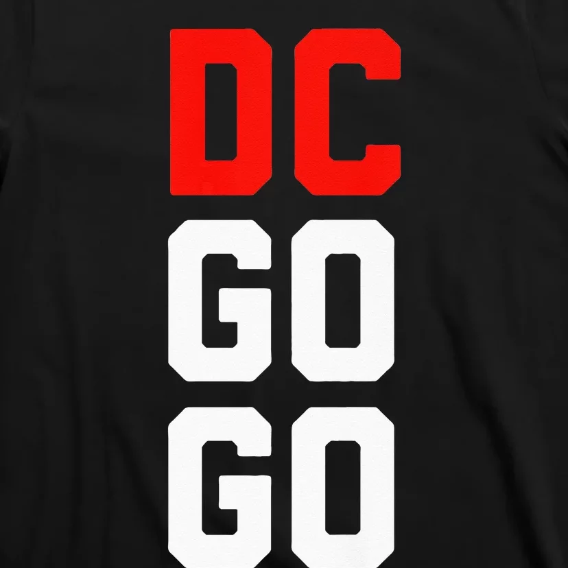 DC I Love Go Go Music Gift For Kids And Adults T-Shirt