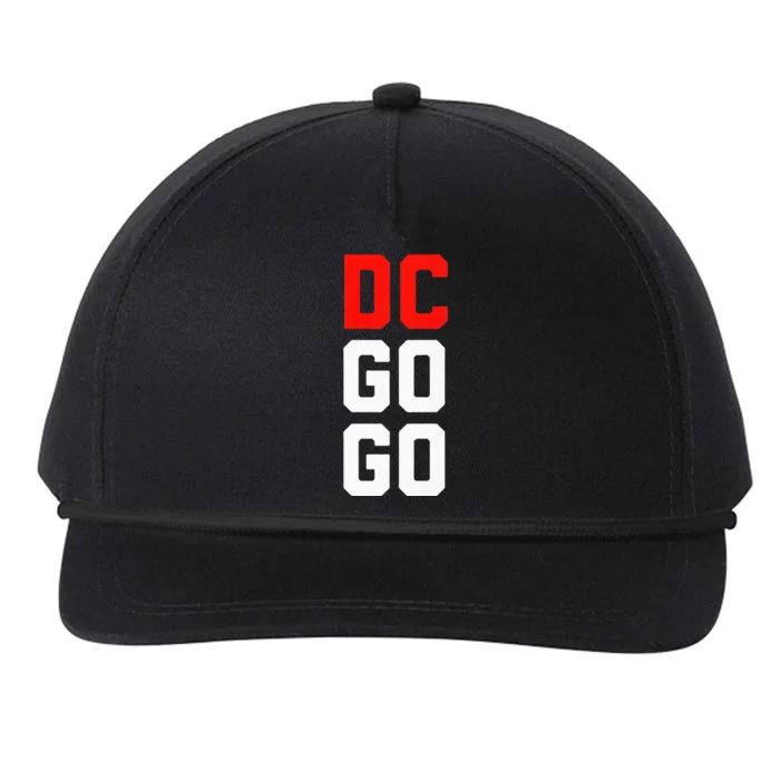 DC I Love Go Go Music Gift For Kids And Adults Snapback Five-Panel Rope Hat