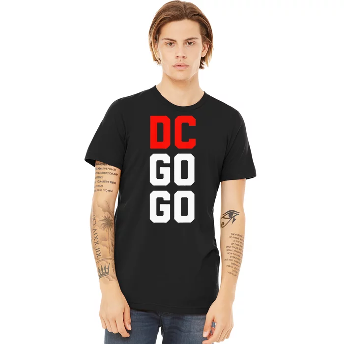 DC I Love Go Go Music Gift For Kids And Adults Premium T-Shirt