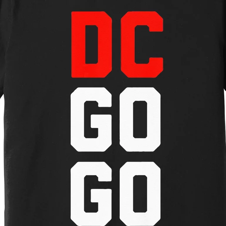 DC I Love Go Go Music Gift For Kids And Adults Premium T-Shirt