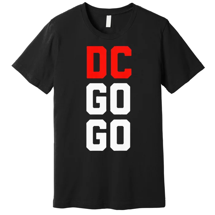 DC I Love Go Go Music Gift For Kids And Adults Premium T-Shirt