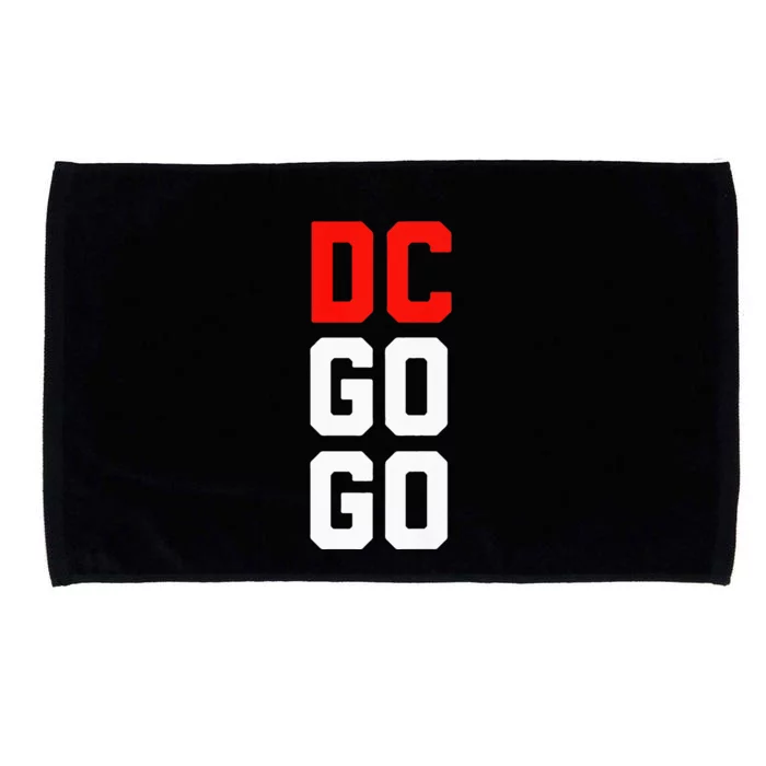 DC I Love Go Go Music Gift For Kids And Adults Microfiber Hand Towel