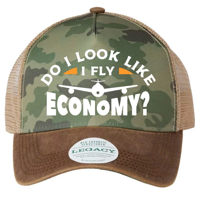 Do I Look Like I Fly Economy Pilot Aviation Aviator Legacy Tie Dye Trucker Hat