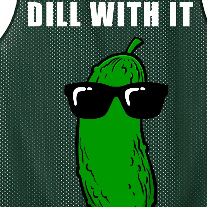 Dill With It Mesh Reversible Basketball Jersey Tank