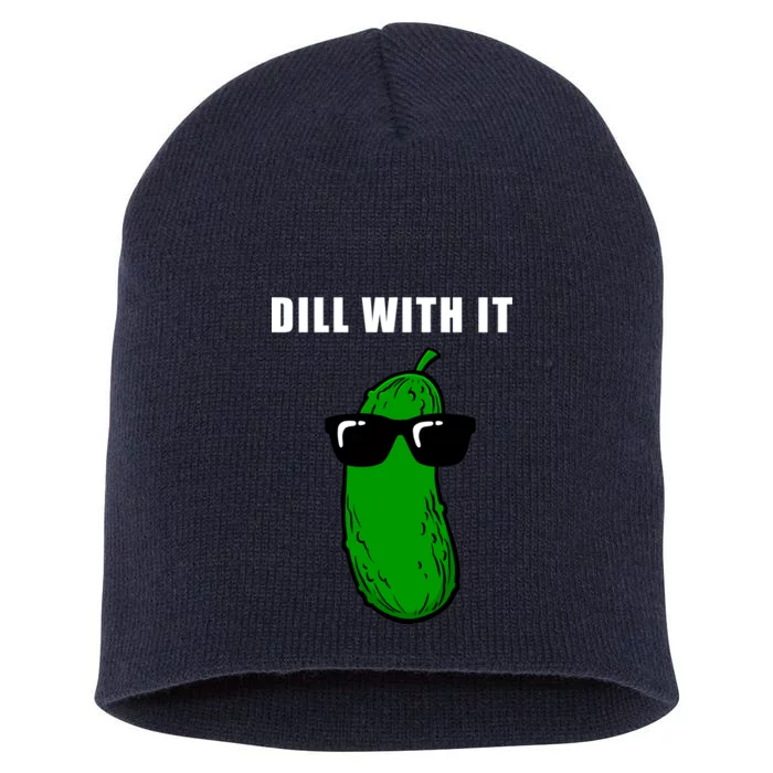 Dill With It Short Acrylic Beanie