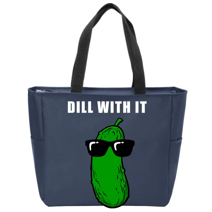 Dill With It Zip Tote Bag