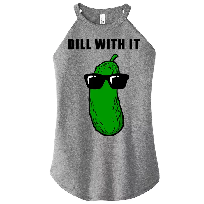 Dill With It Women’s Perfect Tri Rocker Tank