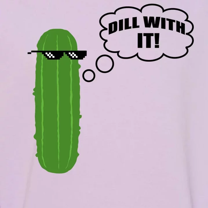 Dill With It Pickle Garment-Dyed Sweatshirt