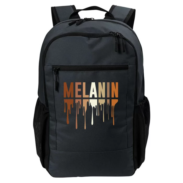 Drippin In Melanin Afro Black Pride Black History Meaningful Gift Daily Commute Backpack