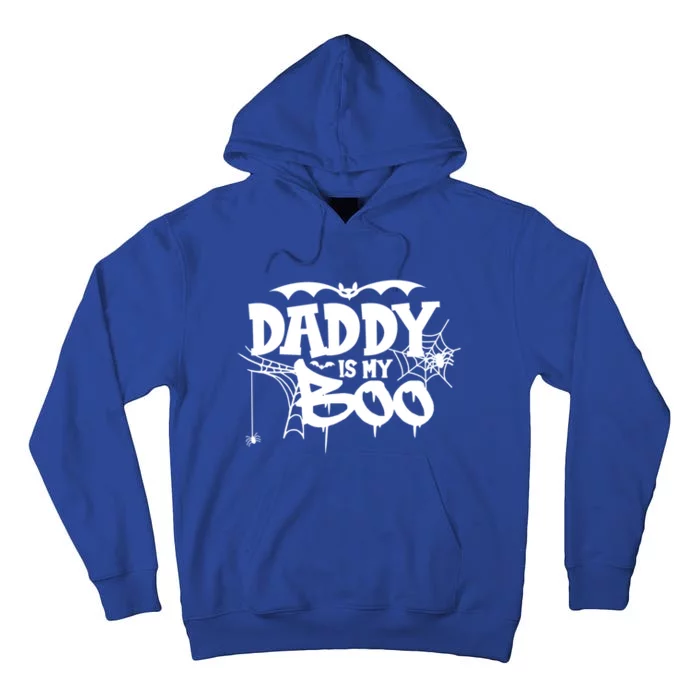 Daddy Is My Boo Spooky Halloween Creepy Ghostly Design Funny Gift Tall Hoodie